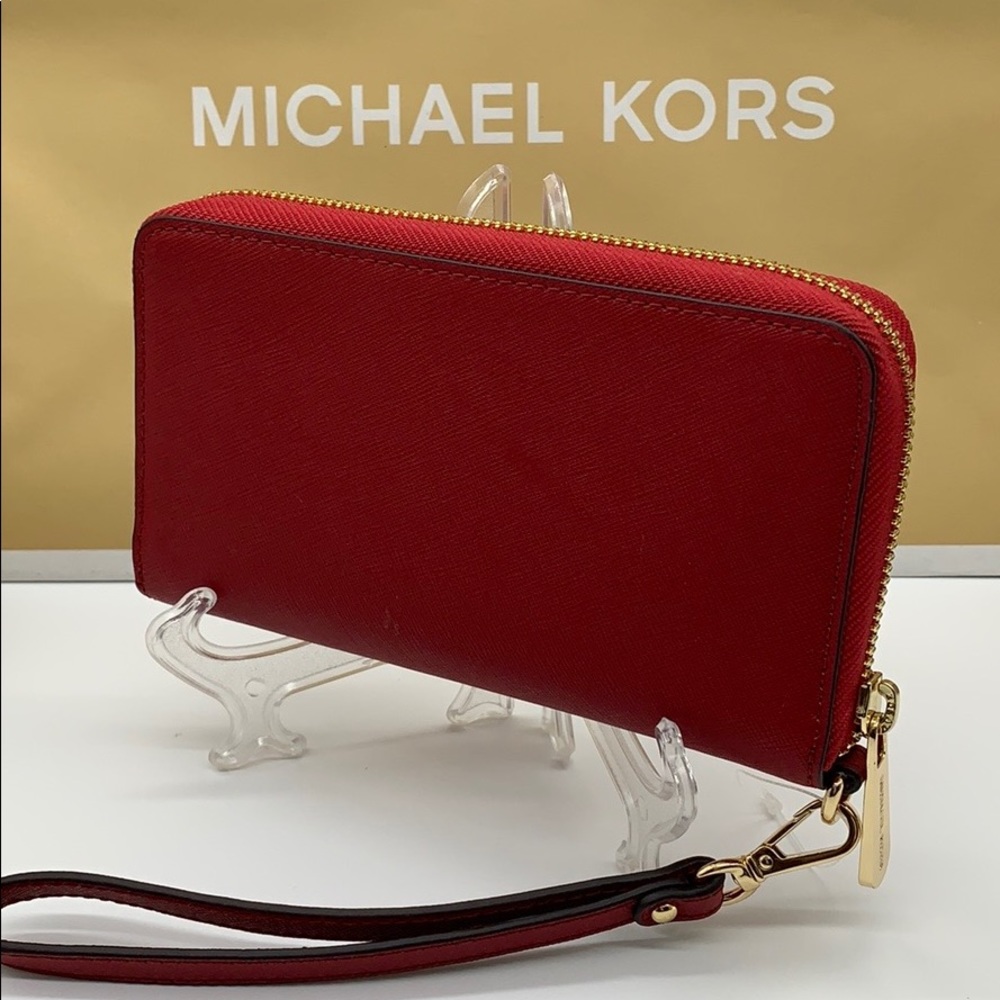 Michael Kors Jet Set Travel Phone Wallet Wristlet - Picture 2 of 16